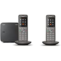Los mejores  - Gigaset CL660 Duo Analog-DECT telephone Identificador de llamadas Gris - Teléfono (Analog-DECT telephone- Terminal…